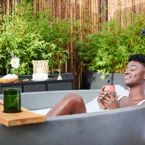 Rooftop Soaking Tub from Bamford Wellness Spa