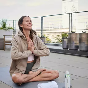 Complimentary Rooftop Yoga