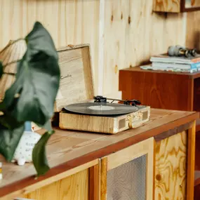 In-Room Record Player