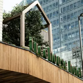 Treehouse Hotel Manchester Signage