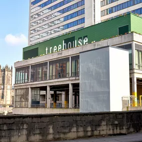 Exterior of Hotel in Manchester City Centre