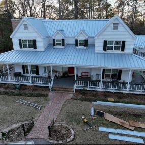 Standing Seam Metal Roof Install