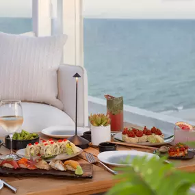 Rooftop Dining with Ocean Views