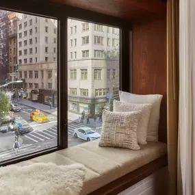 Studio King Window Nook NYC View