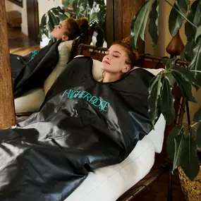 HigherDose Infrared Sauna Blanket In-Room Service