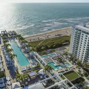 Arial View of 1 Hotel South Beach