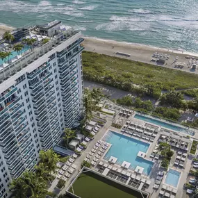 1 Hotel South Beach Aerial View