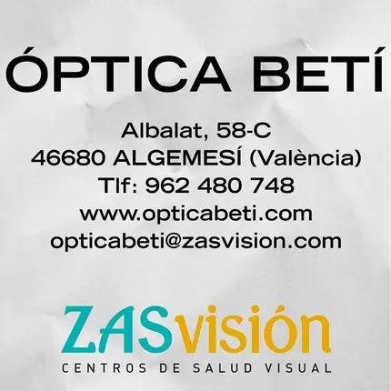 Logo de Optica Beti Sl