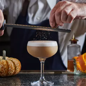 Autumn Harvest Sour Cocktail