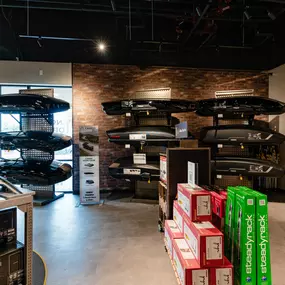 Photo of the cargo box wall.