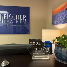 Our principal attorney, Richard Fischer was named a top 15 Social Security disability lawyer in Texas for 2024 by National Trial Lawyers! Congratulations!