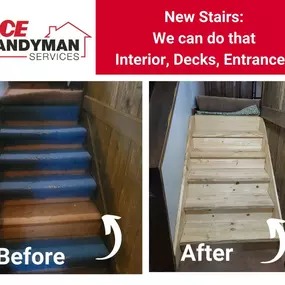 new stairs