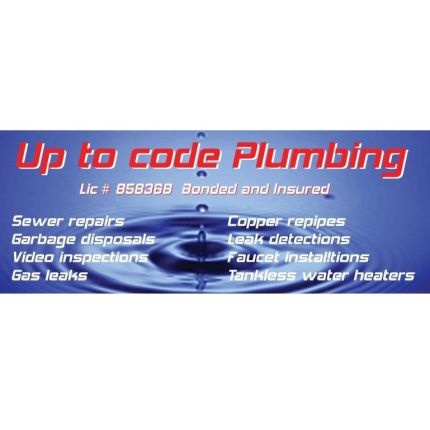 Logo od Up To Code Plumbing