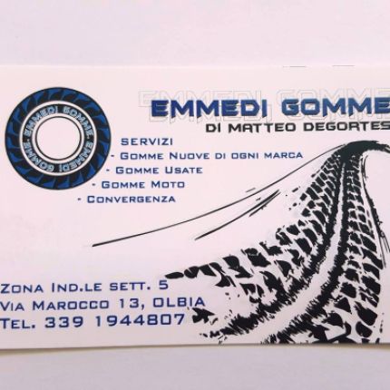 Logotyp från Emmedi Gomme