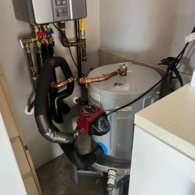 Tankless with Re-Circ Tank