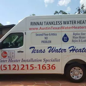 Fleet of Vans  Servicing our Customers