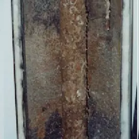 Inside of Old Water Heater
