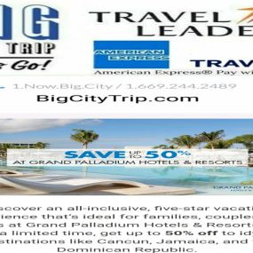 Bild von Big City Trip by Travel Leaders for Air, Cruise, Shuttle Service and Land Vacations