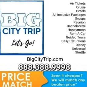 Bild von Big City Trip by Travel Leaders for Air, Cruise, Shuttle Service and Land Vacations