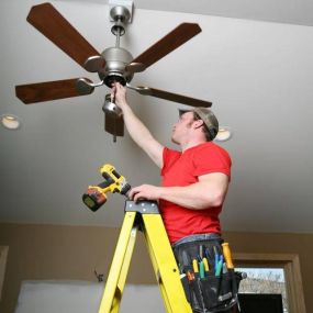 electrician to install ceiling fans