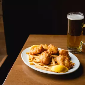 Fish Fry, beer, lunch, dinner