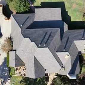 Beautiful GAF Weathered Wood roof in Argyle. Get yours next!