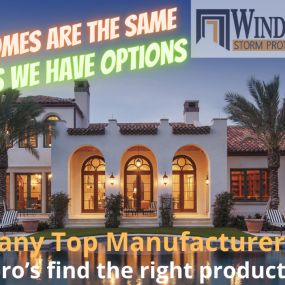 Storm Protection Pros Top Impact Manufacturers PGT, CGI, ThermaTru, ESWindows, EGS, EAS