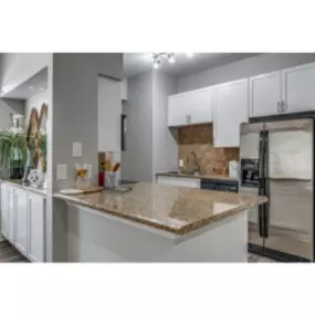 Kitchen with Stainless Steel Appliances