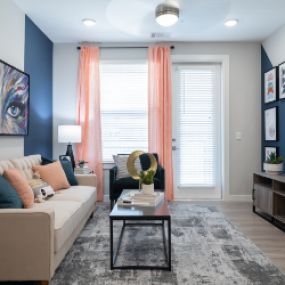 Living Room with Large Windows