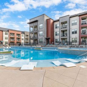 Resort-style pool