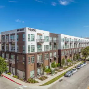 Exterior View of The Bond Apartments