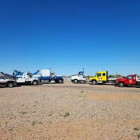 Arizona Towing & Recovery assisting in a large tow in Maricopa, Arizona