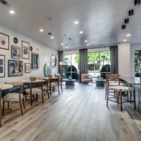 Resident kitchen with lounge