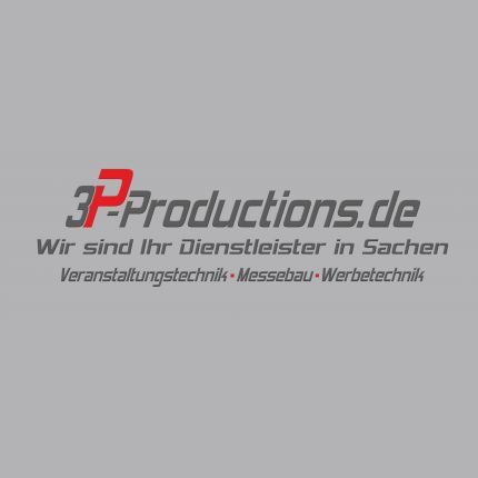 Logotyp från 3P-Productions Veranstaltungstechnik - Messebau - Werbetechnik