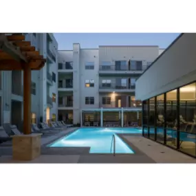 Outdoor swimming pool