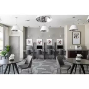Resident Business Center & lounge space