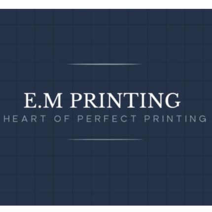 Logo van E M Printing Wales