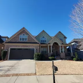 Brand new shingle roof in Simpsonville