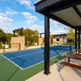 Lit Private Pickleball Court