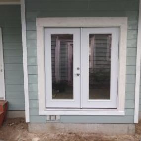 Ace Handyman Services Puget Sound Exterior French Door Install