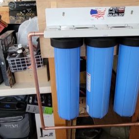 Whole house water filtration