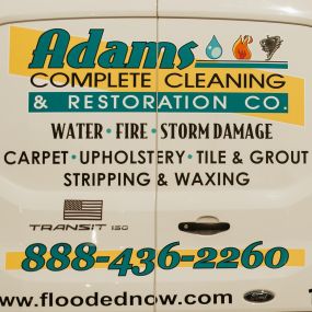 Bild von Adams Complete Cleaning & Restoration