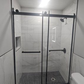 refinished shower