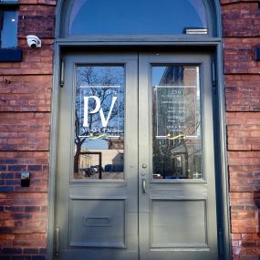 This is the front door of Payton Violins, as magnificent as it is, most people just walk right by never knowing the treasures that are hidden inside.