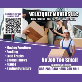 Bild von Velazquez Movers LLC