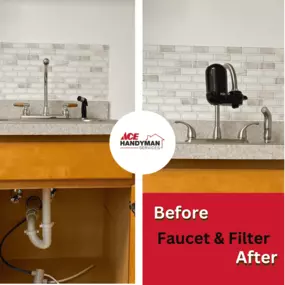 Ace Handyman Services Update Faucet and Filter in Carrollton, VA