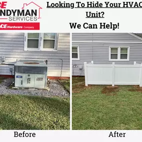 Ace HandymanServices Install Fence in Suffolk, VA