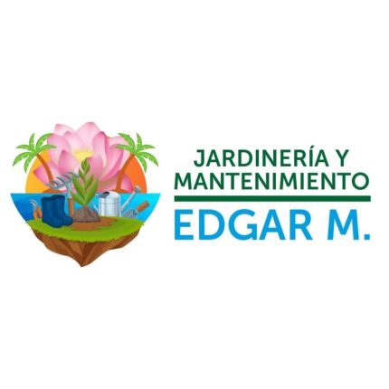 Logotipo de Jardinería Y Mantenimiento Edgar