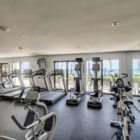 Fitness Room at The Coronado Condo Community in Highland Beach