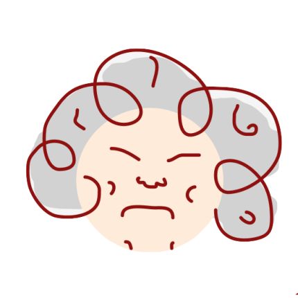 Logótipo de Angry Amah Bubble Tea